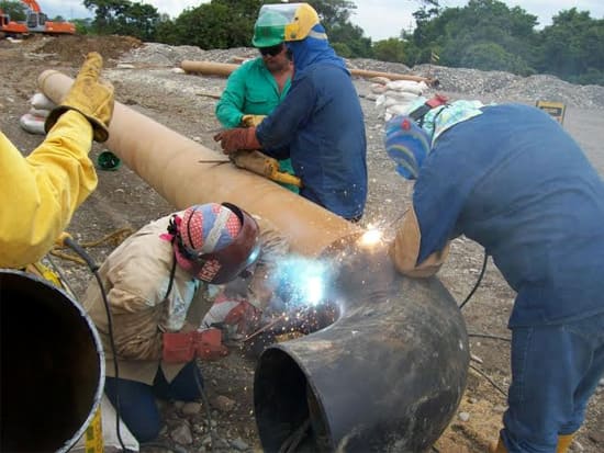 Construcción de Oleoductos